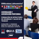 INSTRUCTOR DE SEGURIDAD Y SALUD EN EL TRABAJO – 2 CUOTAS